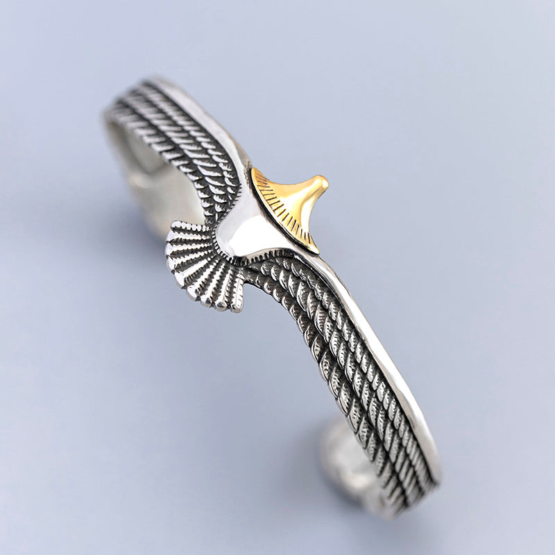 Luxurimo Ethnic Antique Hawk Bangle